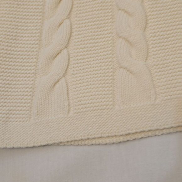 Talbots cable knit sweater size medium (missing) - Picture 5 of 8